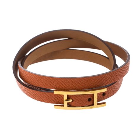 hermes wrap bracelet leather|hermes leather bracelets for women.